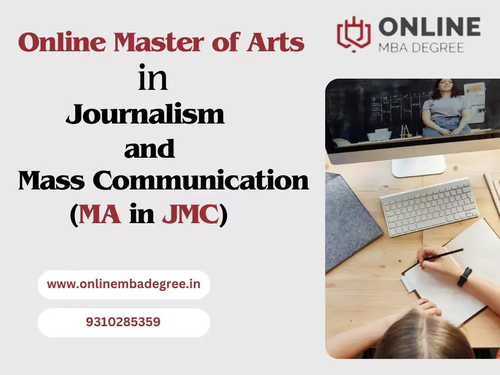 Online MA Journalism and Mass Communication