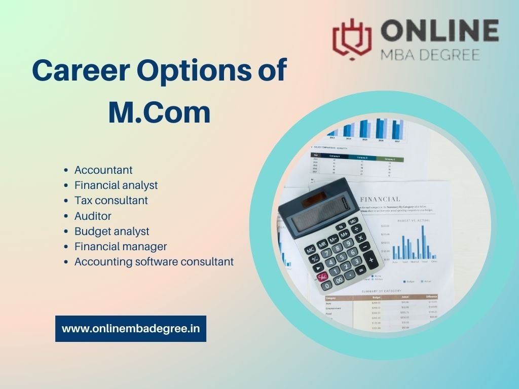 Career Options of M.Com