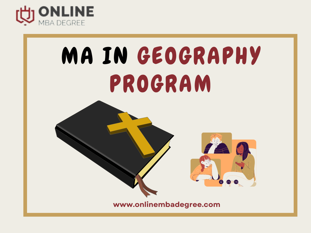 MA in Geography program