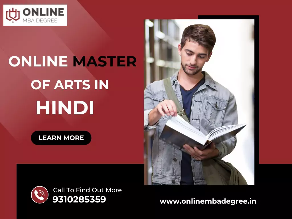 Online MA In Hindi | Master of Arts In Hindi