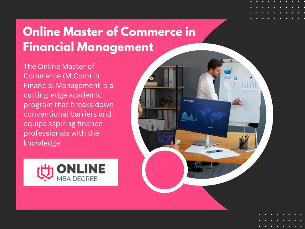 Online Master of Commerce in Financial Management | M.Com
