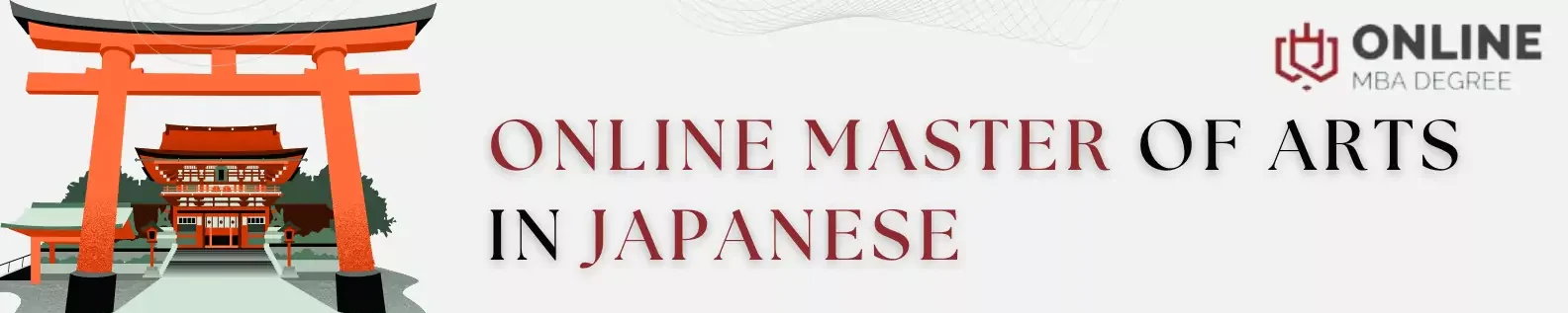 Online MA Degree in Japanese