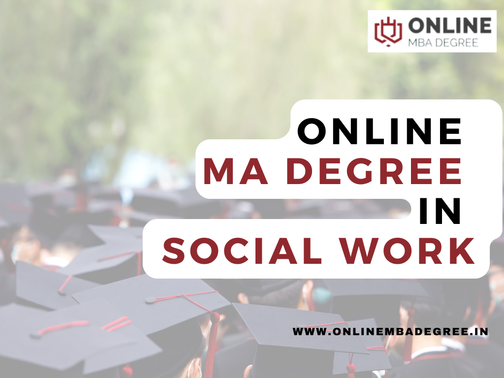Online MA degree in social work