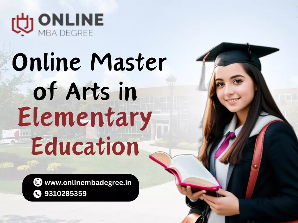 Online MA In Elementary Education | Master of Arts Elementary Education
