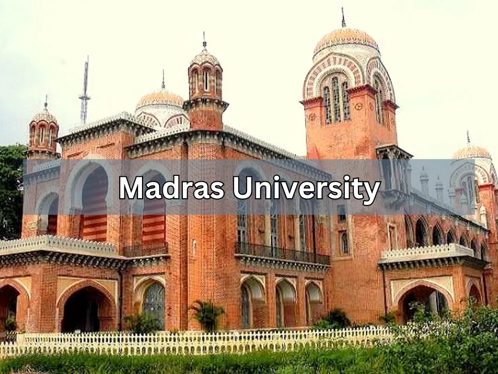Distance MBA Madras University