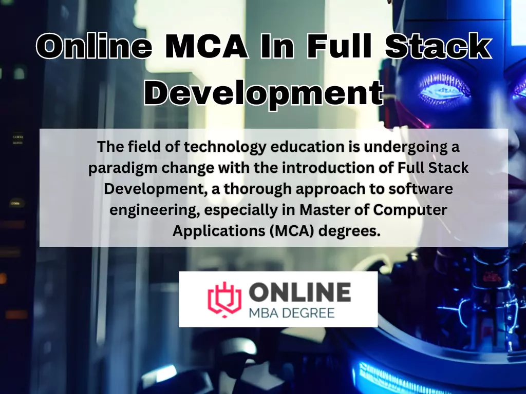 Online MCA Degree in Full stack