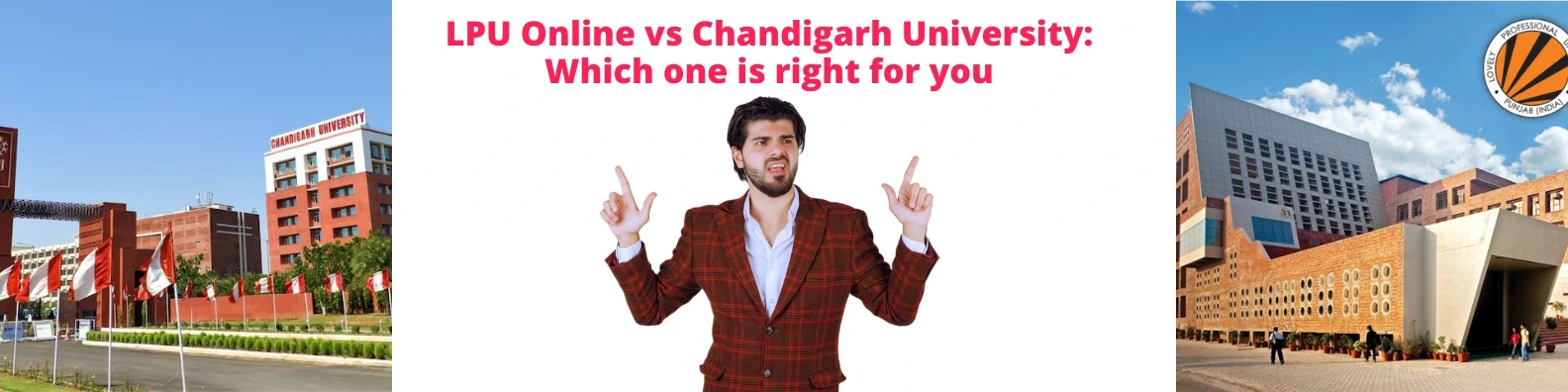 LPU Online VS Chandigarh University Online | Online MBA