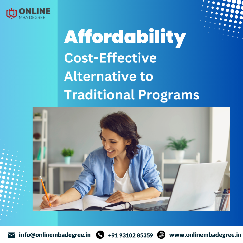 MBA Online Affordability A Cost-Effective Alternative to Traditional Programs