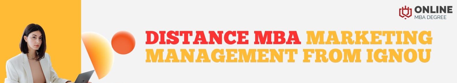 Distance marketing management from ignou