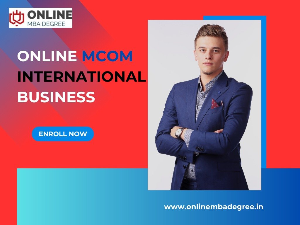 Online MCom In International Business