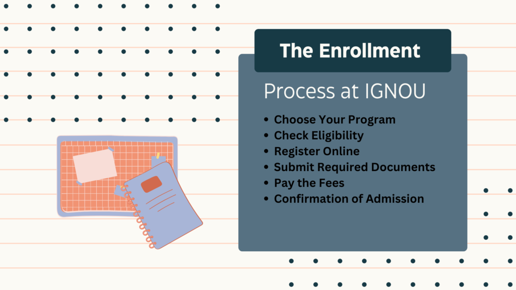 The Enrollment Process at IGNOU