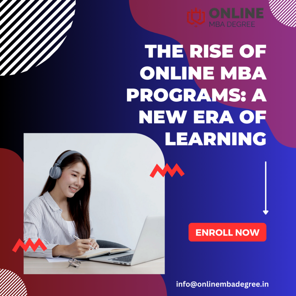 MBA Online Courses For Working Professionals In India