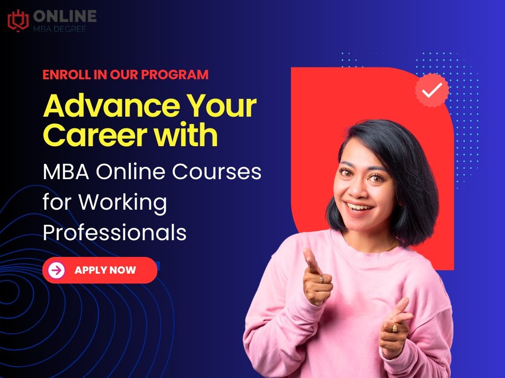 MBA Online Courses for Working Professionals