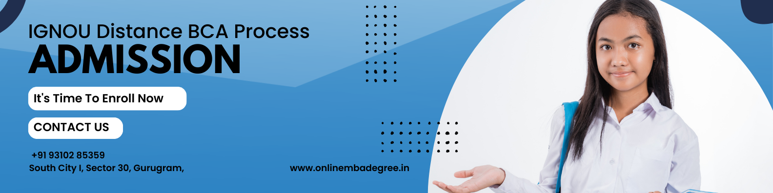 IGNOU Distance BCA Process