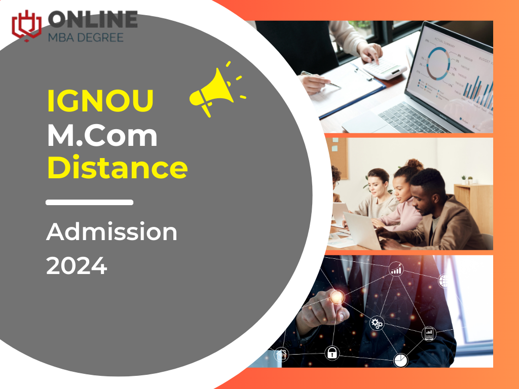 IGNOU MCom Distance Admission 2024