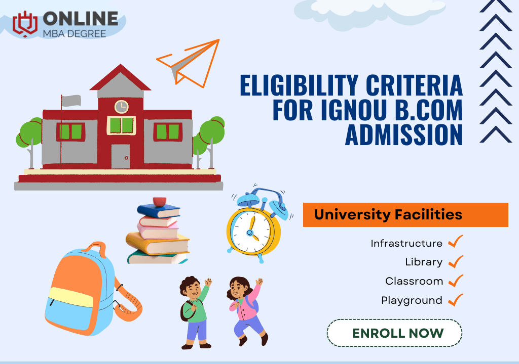 Eligibility Criteria for IGNOU BCom Admission