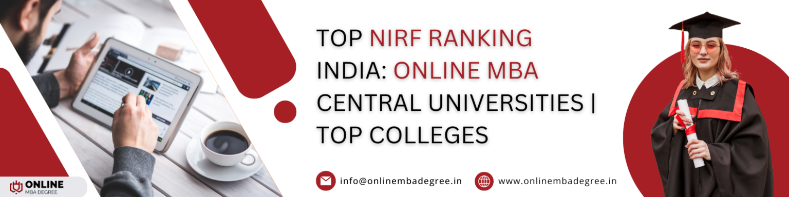 Top NIRF Ranking India: Online MBA Central Universities | Top Colleges