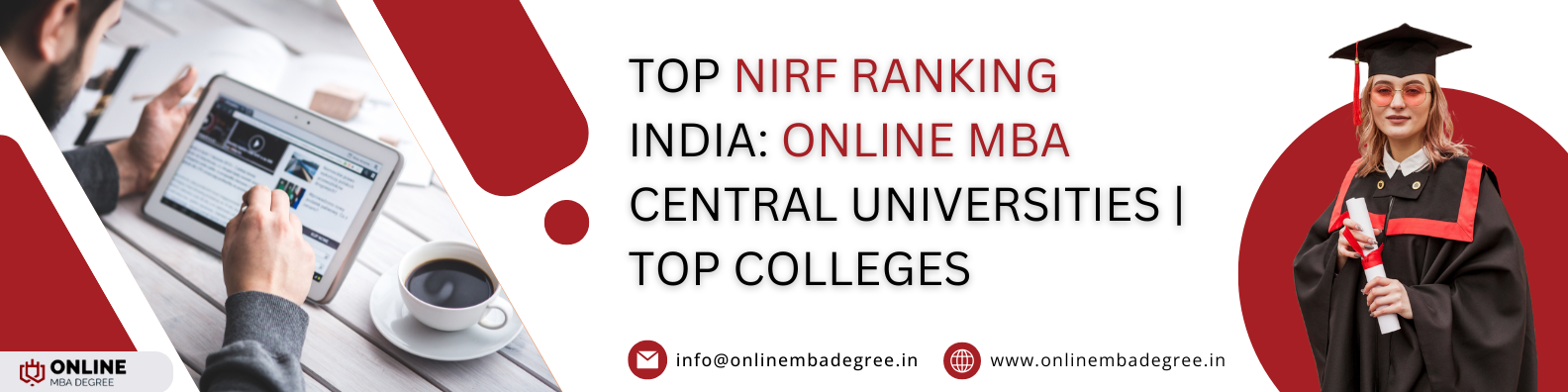 Top NIRF Ranking India Online MBA Central Universities Top Colleges